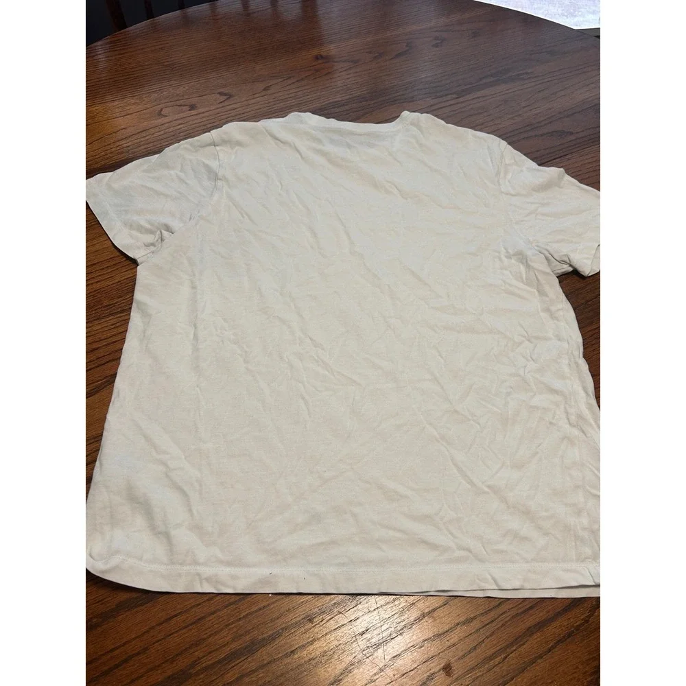 J.Crew Mens Give It Your‎ Best Shot Graphic T-Shirt Off-White Large Tequila Shot